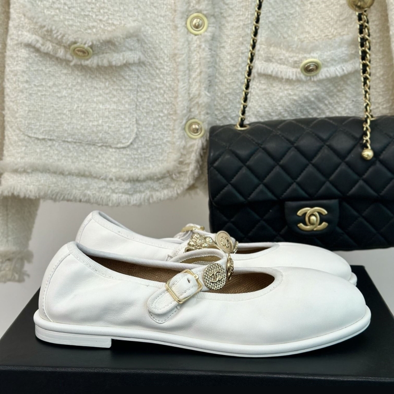 Ch*el flat shoes